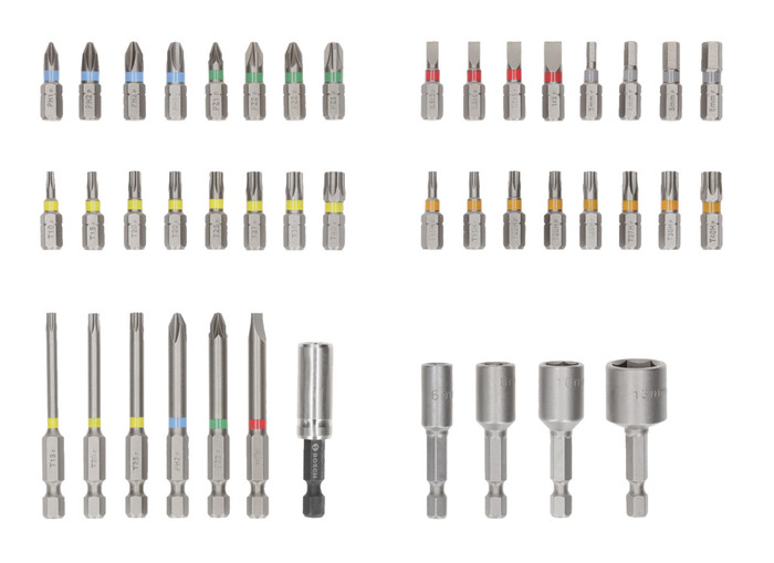 Bosch ExtraHard bitssett 43 deler